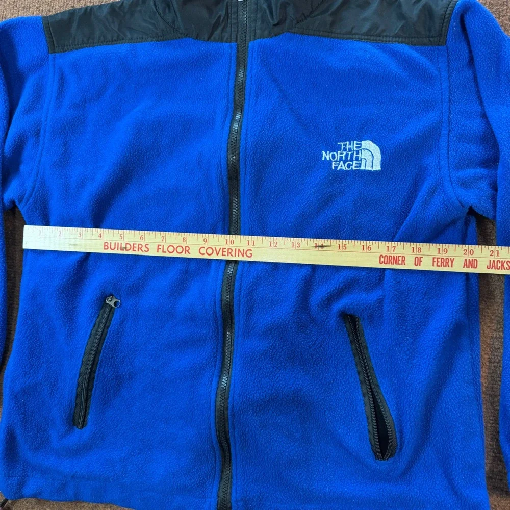 A- The North Face Summit Series Fleece Jacket Mens Medium Full Zip Denali Style